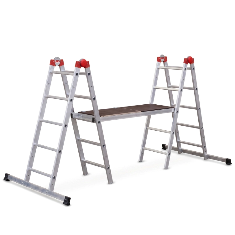 Rusztowanie aluminiowe przegubowe jezdne przejezdne 4w1 GIERRE Easy 200 G-FA200EY 3,8 m modułowe