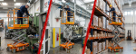 Podnośnik osobowy AXOLIFT P300 zwyżka ręczna podest roboczy ruchomy