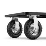 Wózek magazynowy transportowy platformowy składany pompowane koła HIGHER PRO 500kg LH10-500-P