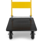 Wózek magazynowy transportowy platformowy składany pompowane koła HIGHER PRO 700 kg LH10-700-P