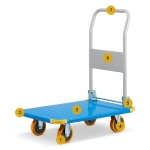 Wózek platformowy transportowy magazynowy 700 kg HIGHER pełne koła