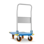 Wózek platformowy transportowy magazynowy 850 kg HIGHER pełne koła