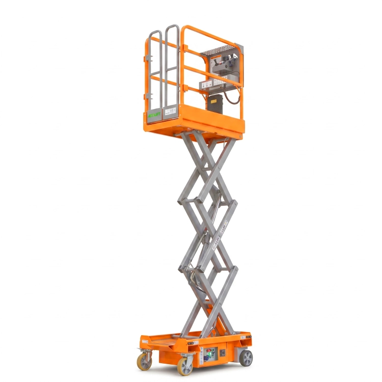 Podnośnik osobowy nożycowy AXOLIFT P300T zwyżka akumulatorowa podest roboczy ruchomy 4,95 m 008.png