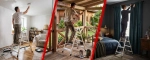 Drabina aluminiowa domowa dwustronna składana HIGHER 2x4 stopnie taboret podnóżek schodek