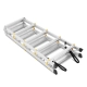 Drabina aluminiowa domowa dwustronna składana HIGHER 2x5 stopni taboret podnóżek schodek