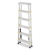 Drabina aluminiowa domowa dwustronna składana HIGHER 2x6 stopni taboret podnóżek schodek