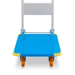 Wózek platformowy transportowy magazynowy 1 100 kg HIGHER pełne koła