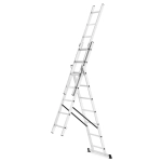 Drabina aluminiowa wielofunkcyjna uniwersalna z adaptacją na schody 3x7 HIGHER 150kg