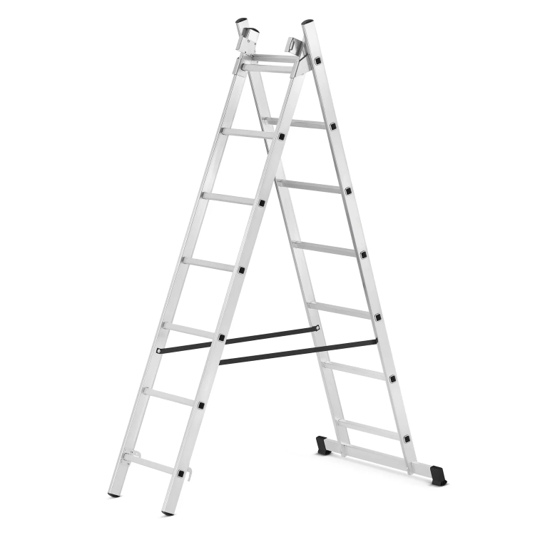 Drabina aluminiowa wielofunkcyjna uniwersalna z adaptacją na schody 3x7 HIGHER 150kg