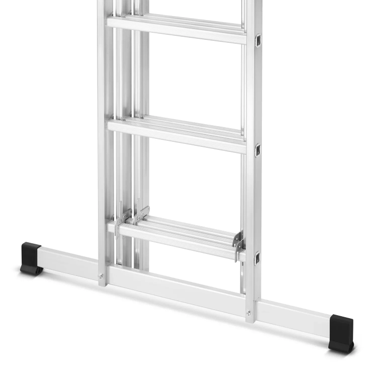 Drabina aluminiowa wielofunkcyjna uniwersalna z adaptacją na schody 3x7 HIGHER 150kg