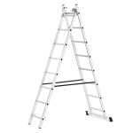 Drabina aluminiowa wielofunkcyjna uniwersalna z adaptacją na schody 3x8 HIGHER 150kg