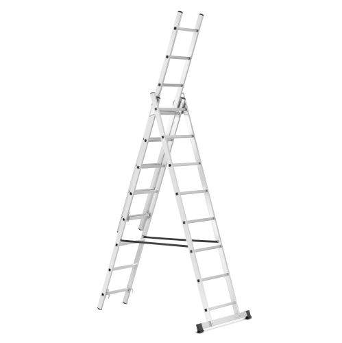 Drabina aluminiowa wielofunkcyjna uniwersalna z adaptacją na schody 3x8 HIGHER 150kg