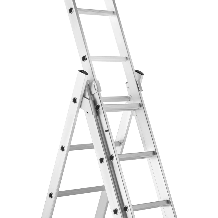 Drabina aluminiowa wielofunkcyjna uniwersalna z adaptacją na schody 3x10 HIGHER 150kg