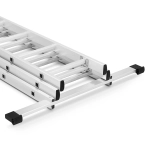 Drabina aluminiowa wielofunkcyjna uniwersalna z adaptacją na schody 3x10 HIGHER 150kg