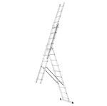 Drabina aluminiowa wielofunkcyjna uniwersalna z adaptacją na schody 3x10 HIGHER 150kg