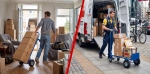 Wózek magazynowy młynarka 2 w 1 transportowy 250 kg