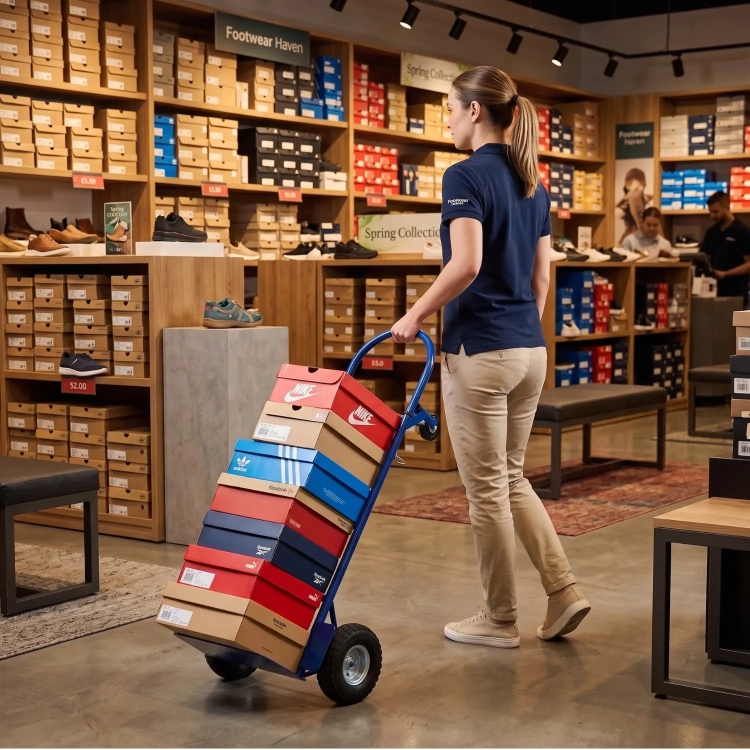 Wózek magazynowy młynarka 2 w 1 transportowy 250 kg