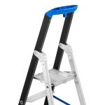 Drabina aluminiowa jednostronna GIERRE 5 stopni podest 150 kg 3,10 m