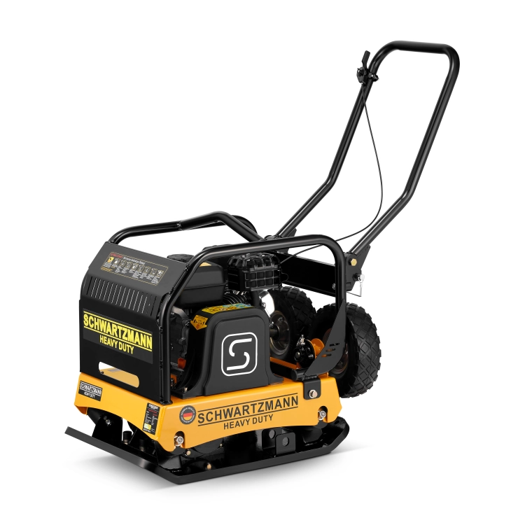 Zagęszczarka płytowa gruntu SCHWARTZMANN ubijak ZG170HD 160 kg 37 000 N LONCIN 16 KM
