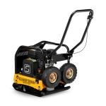 Zagęszczarka płytowa gruntu SCHWARTZMANN ubijak ZG170HD 160 kg 37 000 N LONCIN 16 KM
