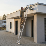 Drabina aluminiowa składana przegubowa wielofunkcyjna uniwersalna HIGHER 4x4
