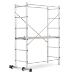 Rusztowanie aluminiowe jezdne przejezdne GIERRE Easy 100 G-FA100EY 2,86 m modułowe