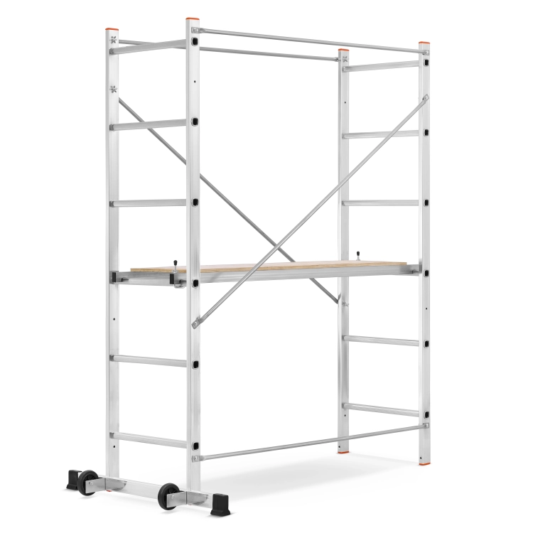 Rusztowanie aluminiowe jezdne przejezdne GIERRE Easy 100 G-FA100EY 2,86 m modułowe
