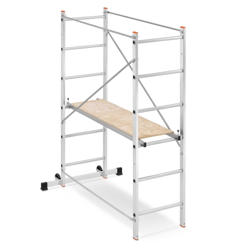 Rusztowanie aluminiowe jezdne przejezdne GIERRE Easy 100 G-FA100EY 2,86 m modułowe
