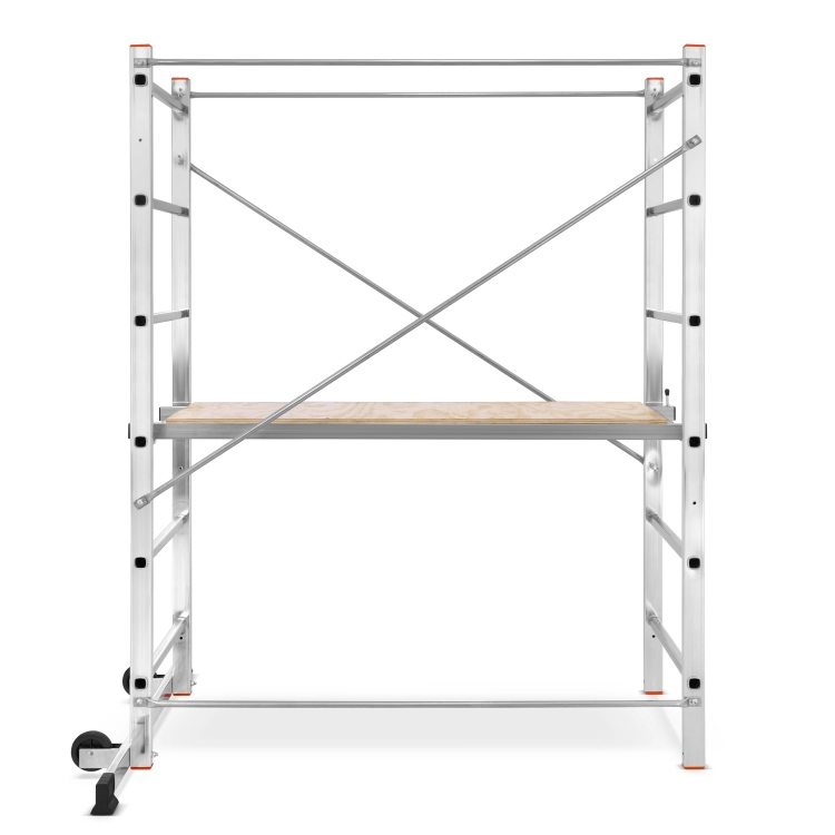 Rusztowanie aluminiowe jezdne przejezdne GIERRE Easy 100 G-FA100EY 2,86 m modułowe