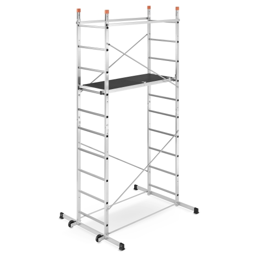 Rusztowanie aluminiowe jezdne przejezdne GIERRE Easy 400 G-FA400EY 3,95 m modułowe