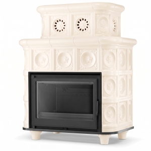 Piec piecyk kominek kaflowy ceramiczny ASPEN wkład NordFlam ETNA 13 kW