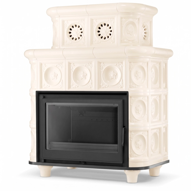 Piec piecyk kominek kaflowy ceramiczny ASPEN wkład NordFlam ETNA 13 kW