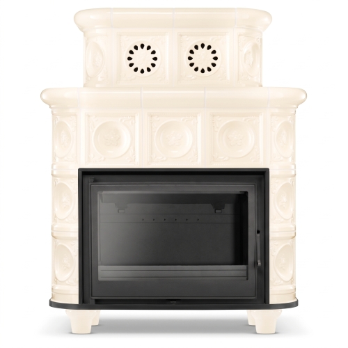 Piec piecyk kominek kaflowy ceramiczny ASPEN wkład NordFlam ETNA 13 kW