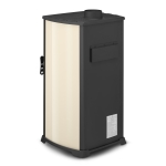 Piec kominek koza szamotowy żeliwny MODENA 4.0 BLIST 7,4 kW A+