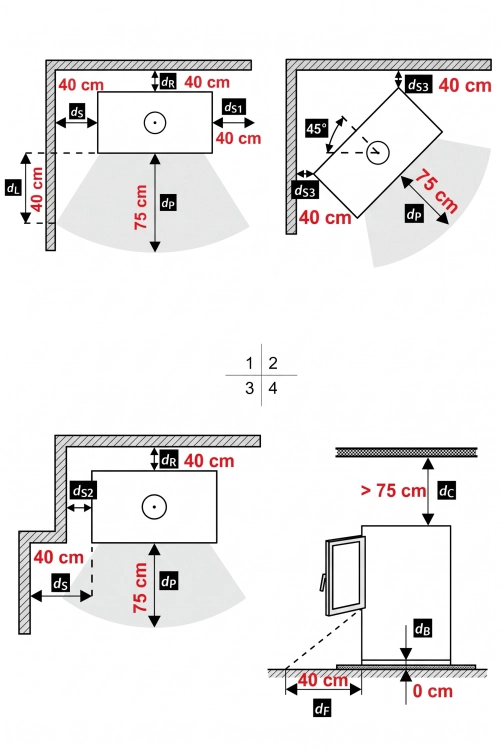 Piec kominek koza szamotowy żeliwny MODENA 4.0 BLIST 7,4 kW A+