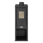 Piec kominek koza szamotowy BERNA LUX S 4.0 BLIST 5,9 kW A+