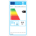 Piec kominek koza szamotowy BERNA LUX S 4.0 BLIST 5,9 kW A+
