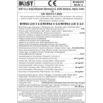Piec kominek koza szamotowy BERNA LUX S 4.0 BLIST 5,9 kW A+