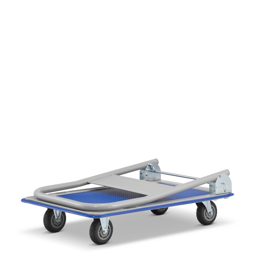 Wózek platformowy transportowy magazynowy 150 kg HIGHER koła pełne