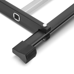 Drabina aluminiowa stalowa przegubowa składana wielofunkcyjna rozkładana 4x3 HIGHER Black