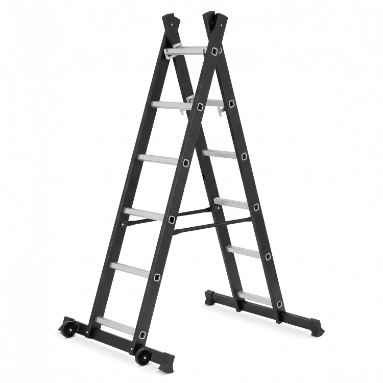 Rusztowanie drabinowe podest roboczy HIGHER 2x6 drabina 4w1 drabino-rusztowanie pomost