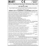 Piec kominek koza szamotowy BERNA S 4.0 BLIST 5,9 kW A+