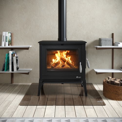 Piec piecyk kominek żeliwny wolnostojący koza 900 NOVA A+ 9 kW