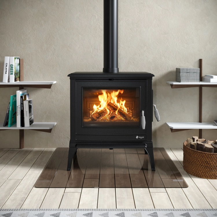 Piec piecyk kominek żeliwny wolnostojący koza 900 NOVA A+ 9 kW