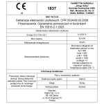 Piec piecyk kominek żeliwny wolnostojący koza 900 NOVA A+ 9 kW