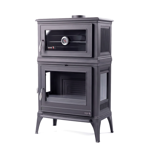 Piec piecyk kominek żeliwny wolnostojący koza 900 NOVA OVEN A 9 kW