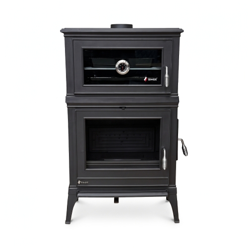 Piec piecyk kominek żeliwny wolnostojący koza 900 NOVA OVEN A 9 kW