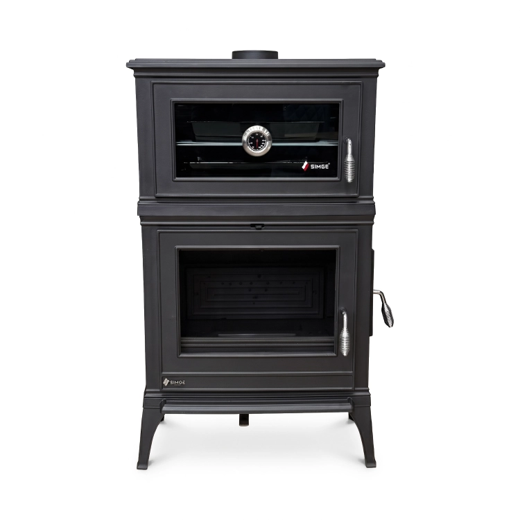 Piec piecyk kominek żeliwny wolnostojący koza 900 NOVA OVEN A 9 kW