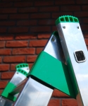 Rusztowanie aluminiowe podest roboczy 2x7 drabina aluminiowa TUV