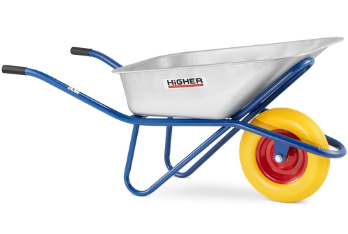 taczka ogrodowa budowlana HIGHER koło piankowe 130L-07.jpg